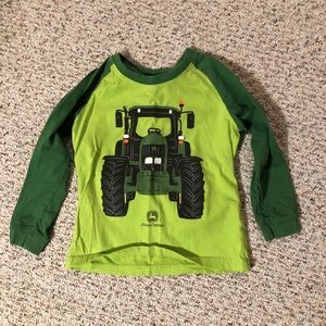 Boys John Deere long sleeve shirt
